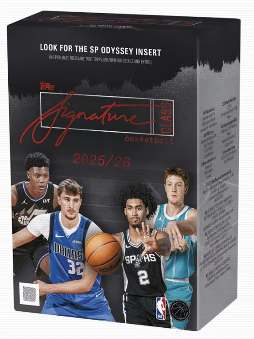 2025-26 Topps Signature Class Basketball Value Blaster Box