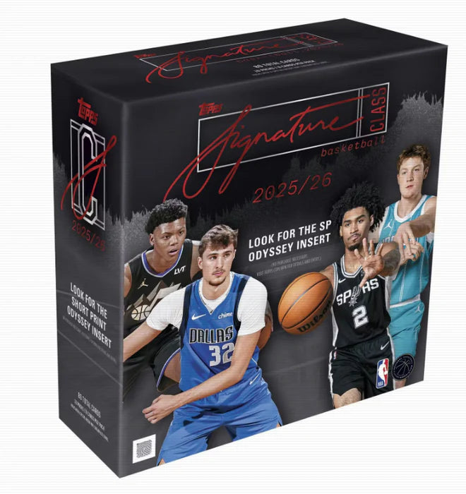 2025-26 Topps Signature Class Basketball Mega Box