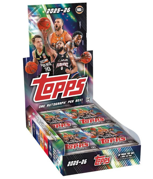 2025-26 Topps NBL Basketball Hobby Box