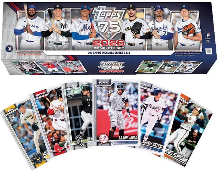 2026 Topps Factory Set Baseball Box