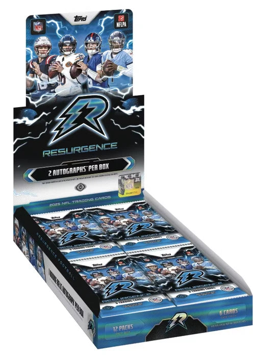 2025 Topps Resurgence Football NFL Hobby Box