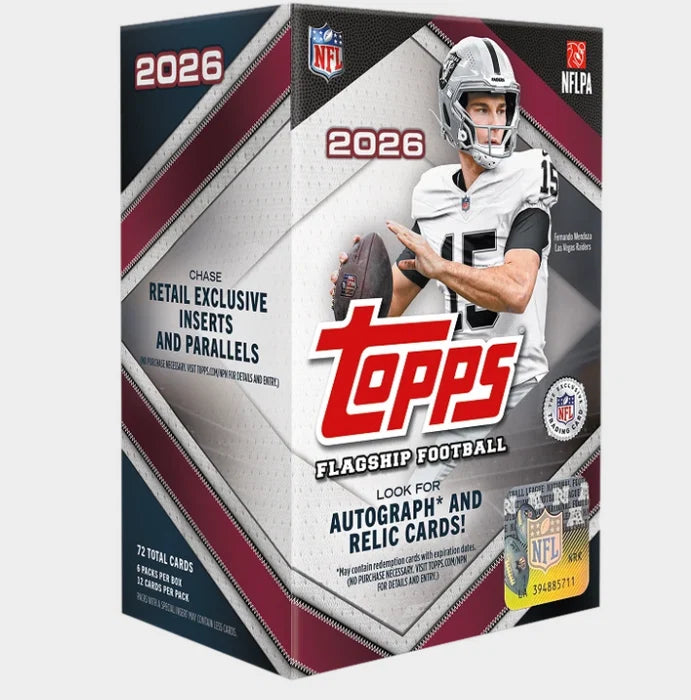 2026 Topps Flagship Football NFL Value Blaster Box