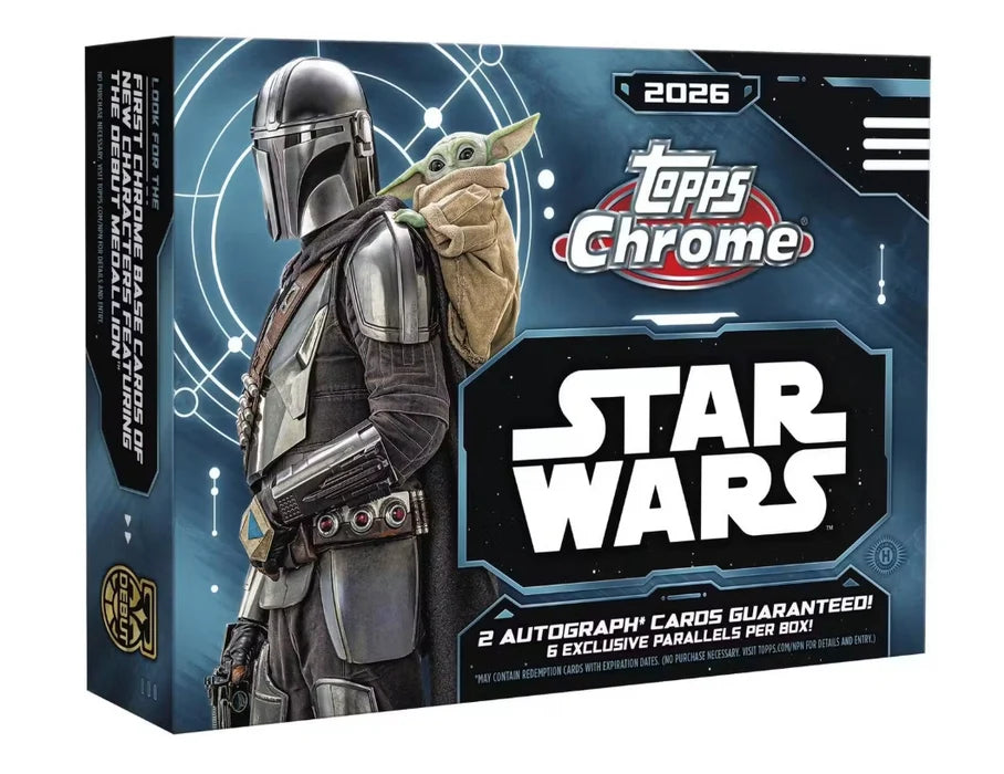 2026 Topps Star Wars Chrome Delight Box