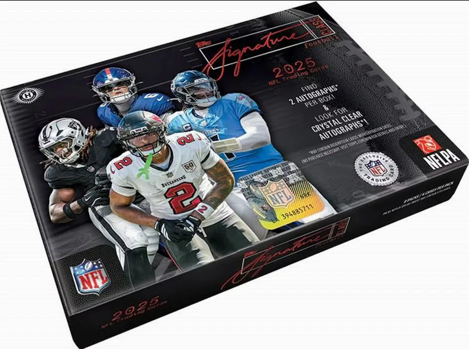 2025 Topps Signature Class Football NFL Hobby Box