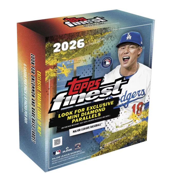 2026 Topps Finest Baseball Mega Box
