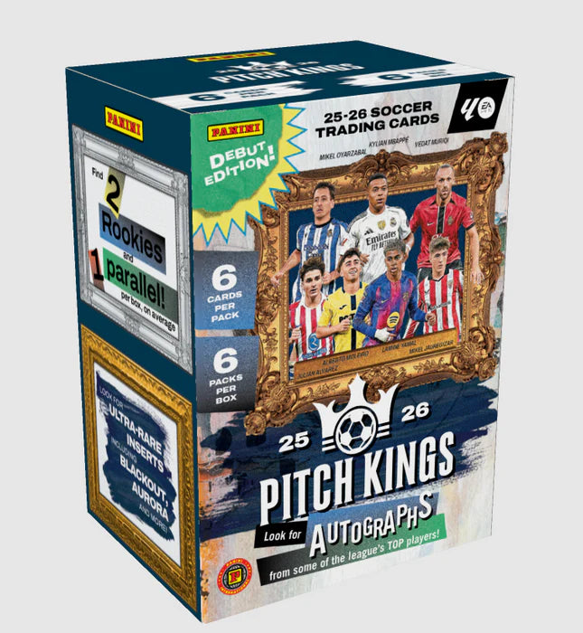 2025-26 Panini Pitch Kings Soccer International Blaster Box