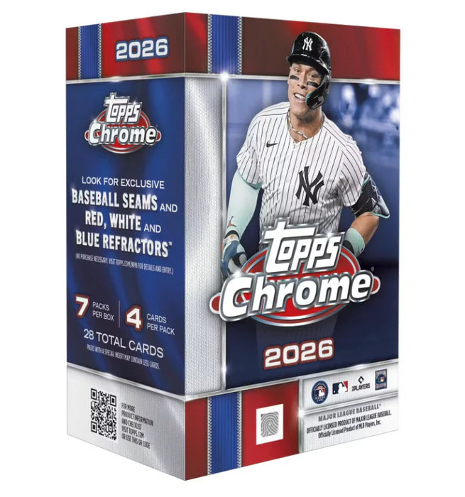 2026 Topps Chrome Baseball Value Blaster Box