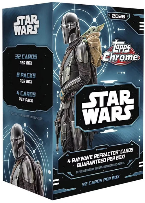 2026 Topps Star Wars Chrome Blaster Value Box
