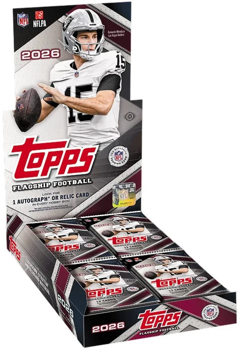 2026 Topps Flagship Football NFL Hobby Box