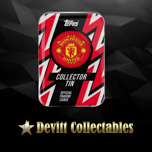 2025-26 Topps Manchester United Soccer Collector Tin