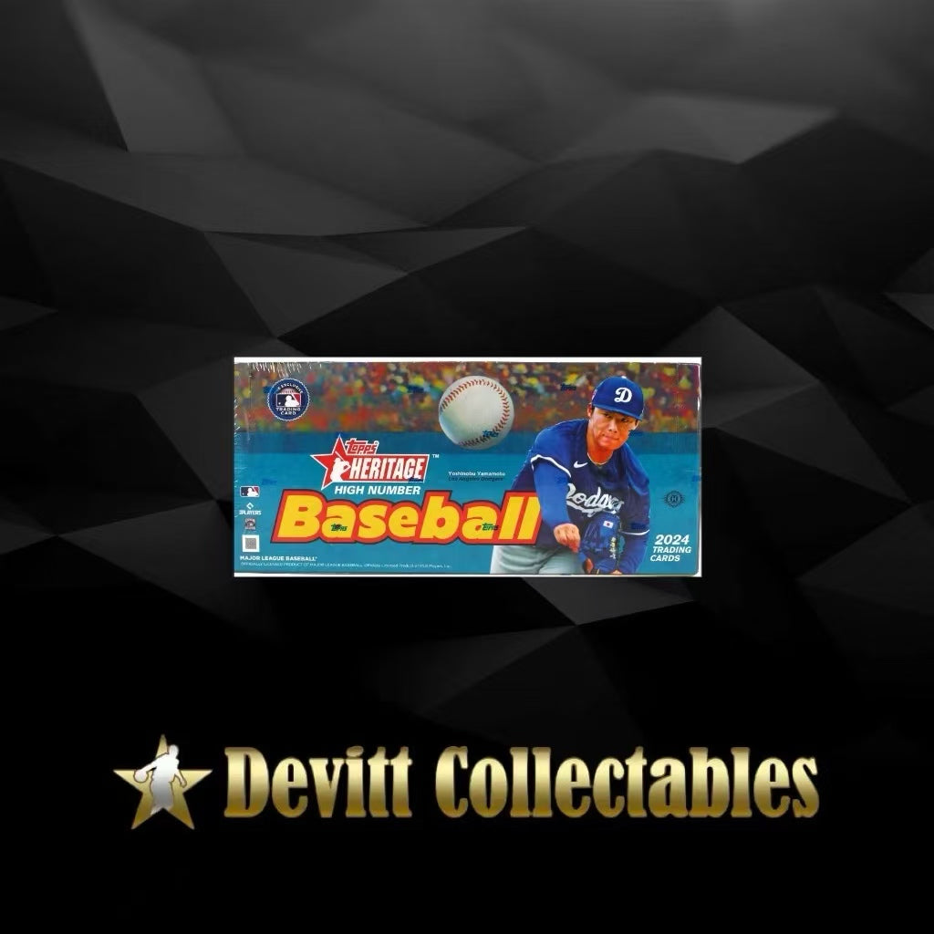 2024 Topps Heritage High Number Baseball Hobby Box