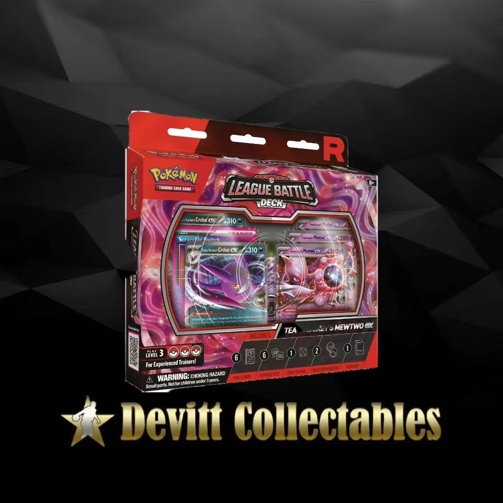 Pokémon TCG: Team Rocket’s Mewtwo ex League Battle Deck