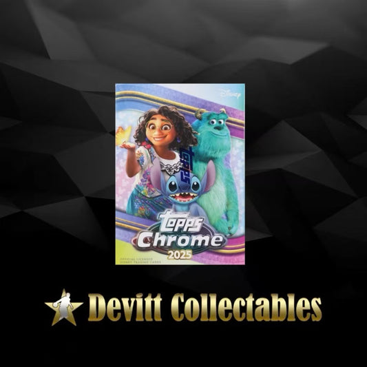 2025 Topps Chrome Disney Value Box