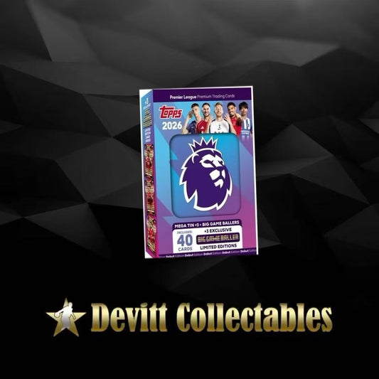 Topps 2026 Premier League Mega Tin