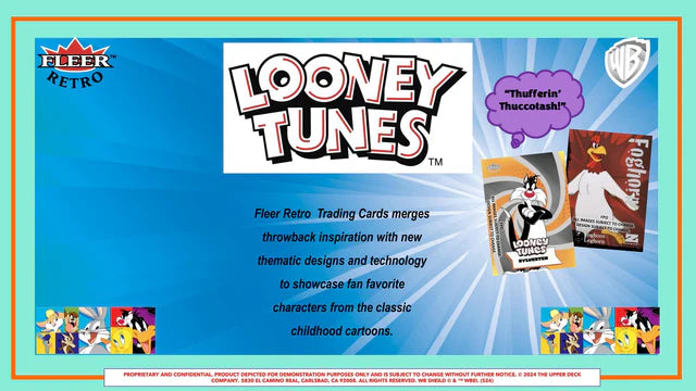 2024 Upper Deck Fleer Retro Looney Tunes Hobby Box