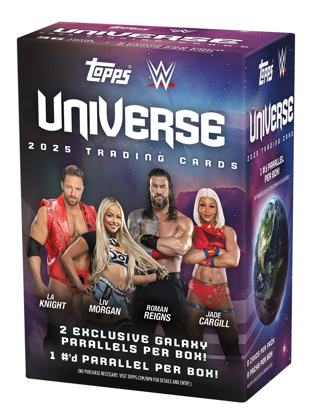 2025 Topps Universe WWE Wrestling Value Blaster Box