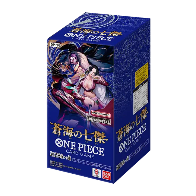 ONE PIECE TCG: THE AZURE SEA’S SEVEN OP-14 japanese booset