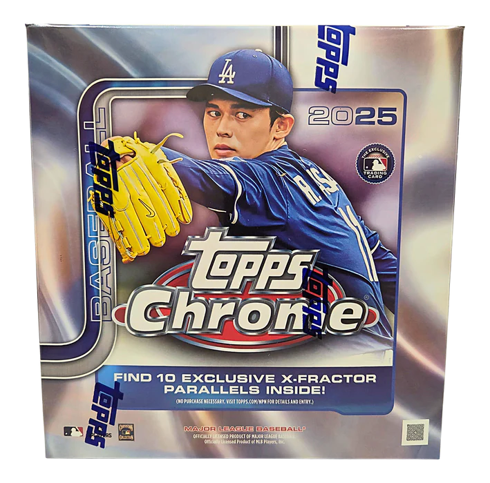 2025 Topps Chrome Baseball Mega Box