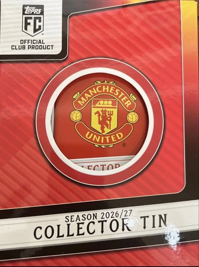 2027 Topps Manchester United Collector tin