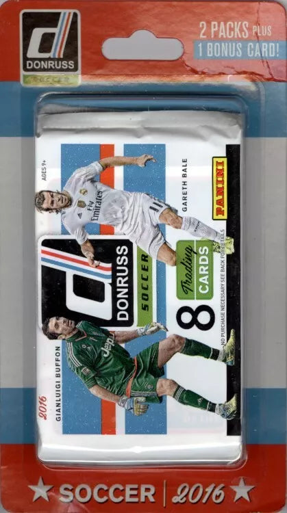 2016 PANINI DONRUSS SOCCER RETAIL 2 PACK BLISTER 20 PACK LOT BLOWOUT CARDS