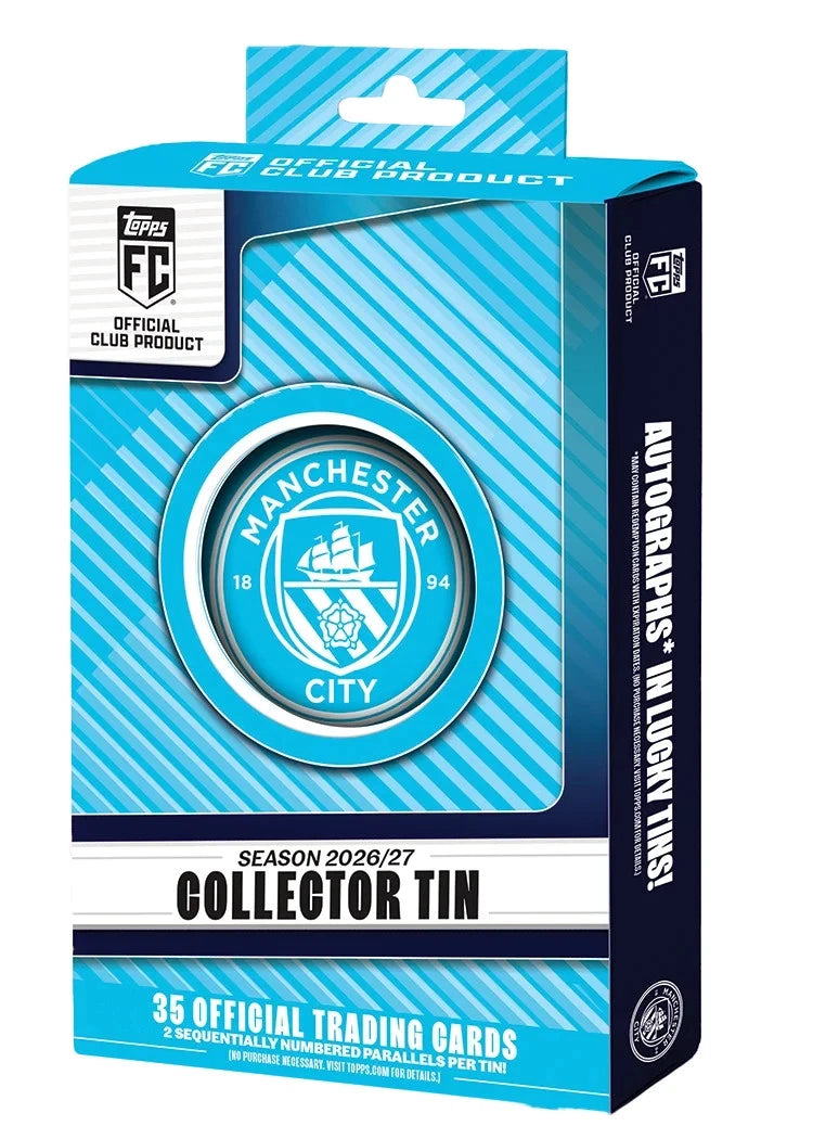 2027 Topps Manchester City Collector Tin
