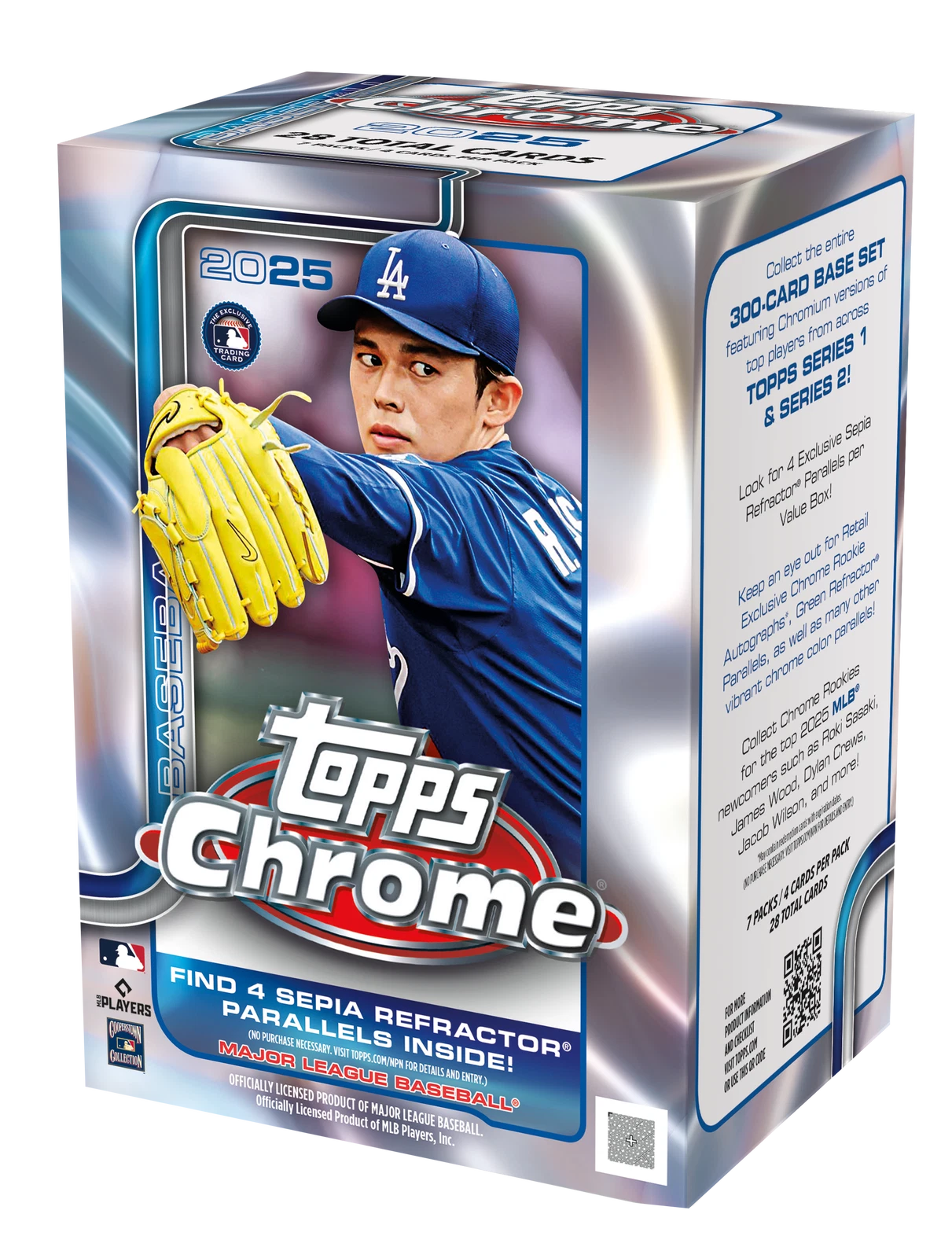 2025 Topps Chrome Baseball Blaster Value Box