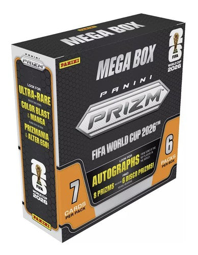 2026 Panini Prizm World Cup Soccer Mega Box