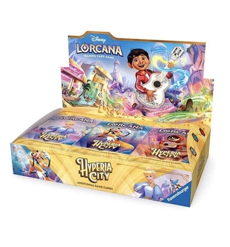Disney Lorcana Hyperia City English Set 14  Booster  Packs