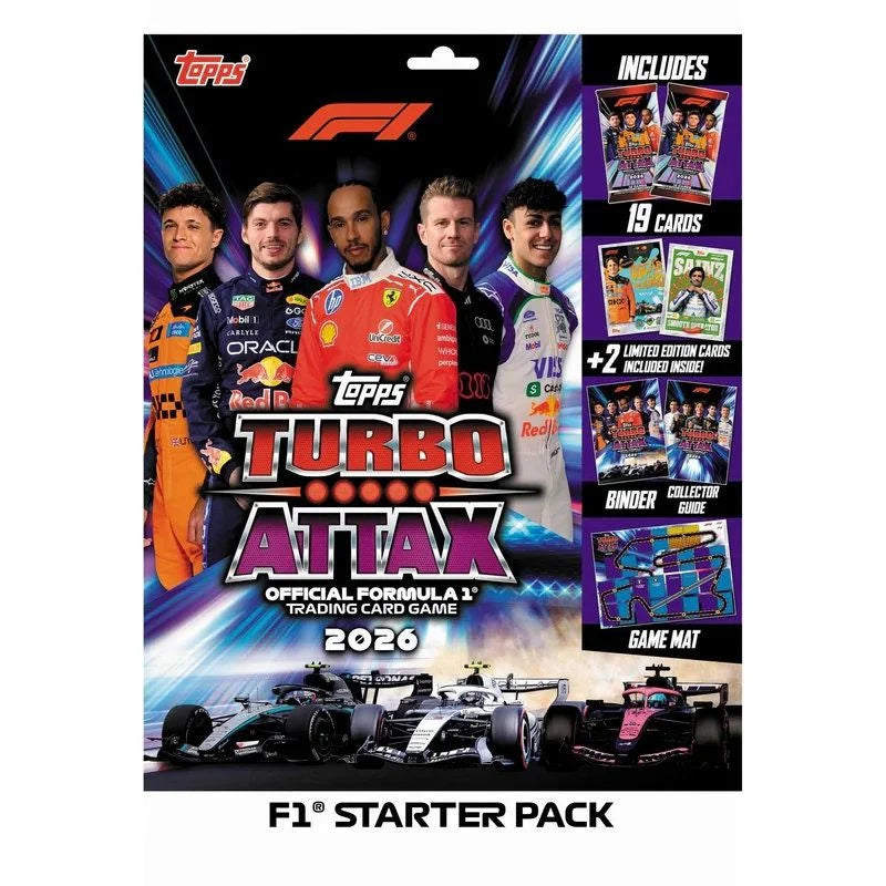 F1 Turbo Attax 2026 Starter Pack